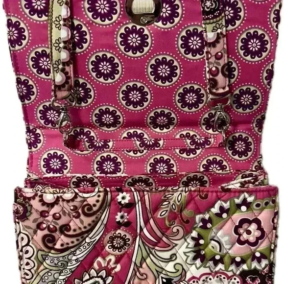 Vera Bradley Very Berry Paisley Julia Bag - Picture 6 of 8